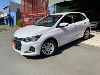 CHEVROLET ONIX HATCH LT 1.0 12V Flex 5p Mec. BRANCA Manual Flex 2020