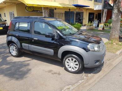 FIAT UNO WAY 1.0 EVO 5p PRETA Manual Flex 2011