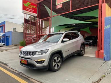 JEEP COMPASS LONGITUDE 2.0 4x2 Flex 16V Aut. PRATA Automático Flex 2017
