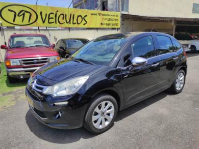 CITROEN C3 EXCLUSIVE 1.5 FLEX MANUAL PRETA Manual Gasolina 2015