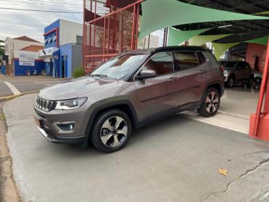 JEEP COMPASS LONGITUDE 2.0 4x2 Flex 16V Aut. CINZA Automático Flex 2018