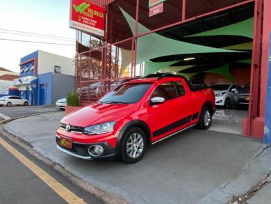 VOLKSWAGEN Saveiro CROSS 1.6 T. Flex 16V CE VERMELHA Manual Flex 2015